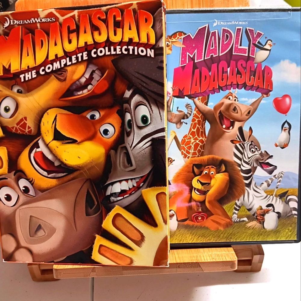 Dreamworks Madagascar Complete Collection and Madly Madagascar